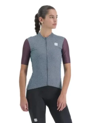 Jen Po Omezenou Doba SPORTFUL - dámský dres Checkmate w jersey, huckleberry blue radiance M