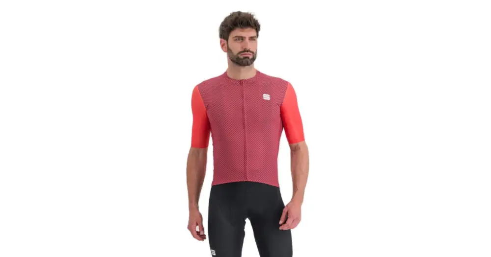 SPORTFUL - dres Checkmate jersey, pompelmo mulled grape Koupit Online