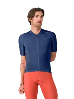 Výprodej CASTELLI - pánský dres Espresso 2 modrá XL