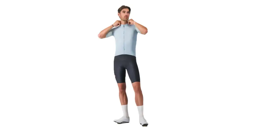 CASTELLI - pánský dres Prologo Lite 2 světle modrá L Originální