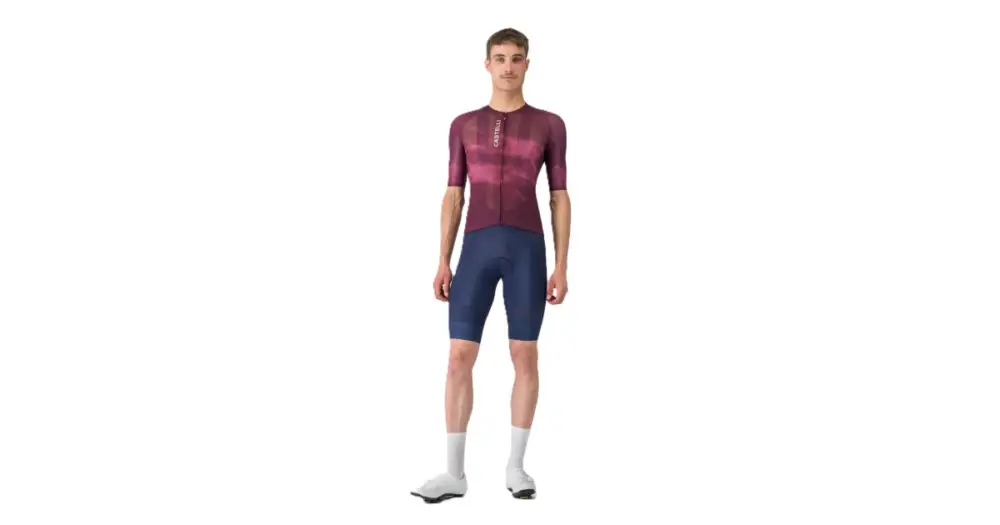 CASTELLI - pánský dres Climber's A/C vínová XL Přímo Od Výrobce