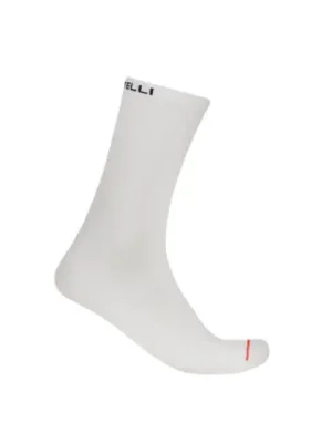 Autentický CASTELLI - ponožky A/C 18 bílá L/XL
