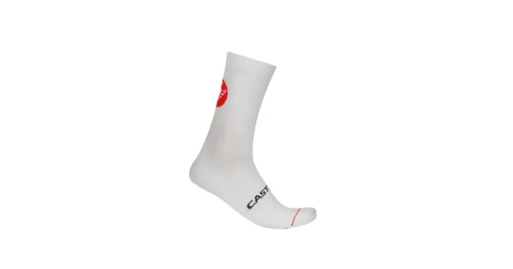CASTELLI - ponožky Entrata 18 bílá L/XL Ihned K Objednání