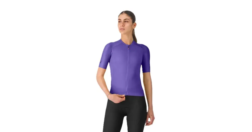 CASTELLI - dámský dres Espresso 2 W fialová M Nízká Cena