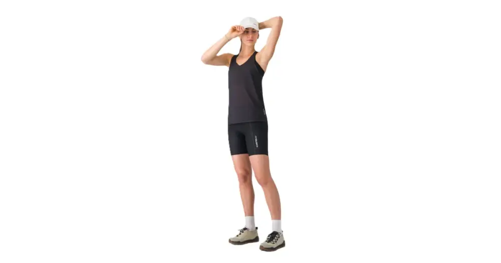Super Cena CASTELLI - dámské kraťasy Comfort Travel černá XL