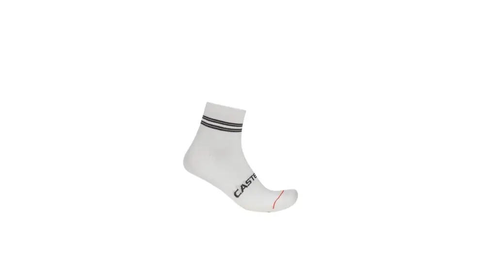 Horká Nabídka CASTELLI - dámské ponožky Anima 7 bílá L/XL