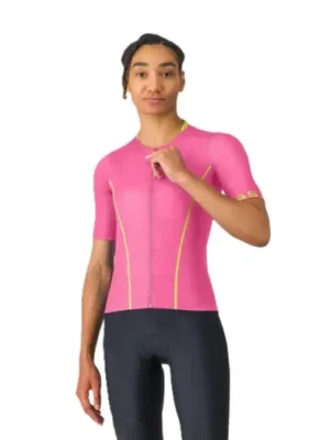 CASTELLI - dámský dres Anima Flow růžová Finální Výprodej