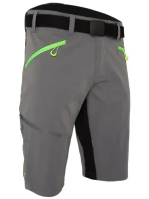 Zlevněný SILVINI - kraťasy Rango Pro šedá/zelená 4XL