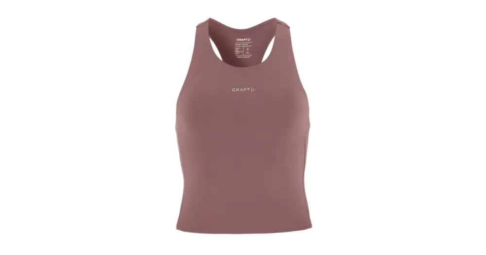 CRAFT - dámské tílko Hypervent Cropped Pocket Singlet W fialová Dokud Zásoby Vydrží