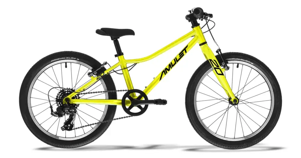 AMULET - dětské kolo 20" Speedy metallic yellow/black Výprodej