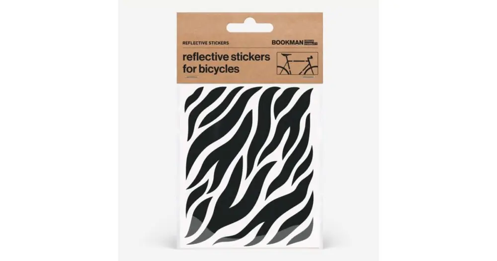 Reflexní samolepky na kolo Bookman Zebra Hit Sezóny