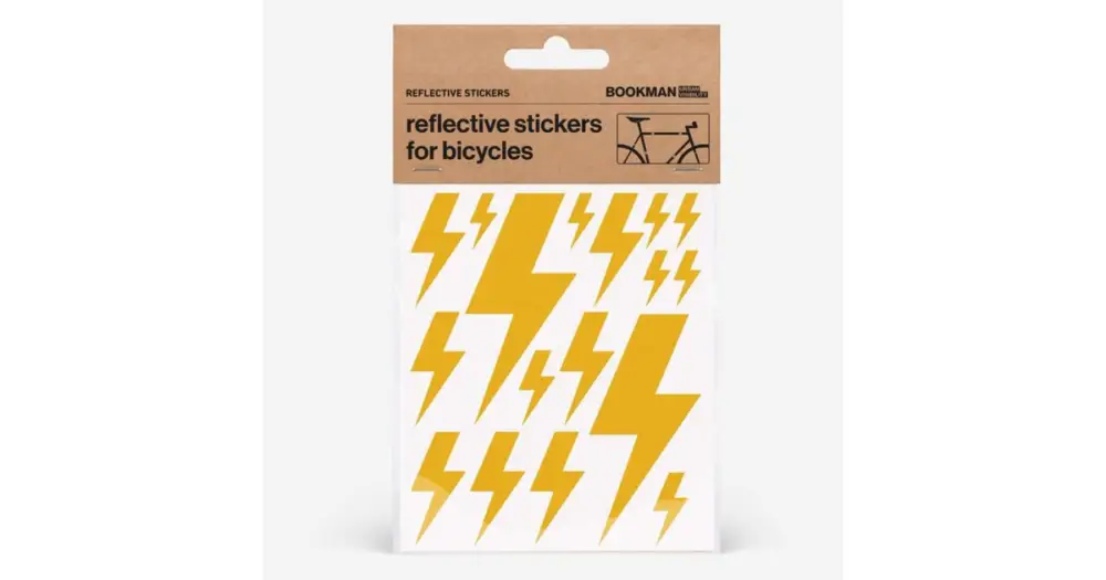 Reflexní samolepky na kolo Bookman Flash Značkový