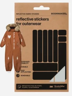 Hit Sezóny Reflexní samolepky na oblečení Bookman Strips