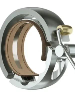 Zvonek Knog Oi Luxe Large, stříbrná Nejlepší Volba