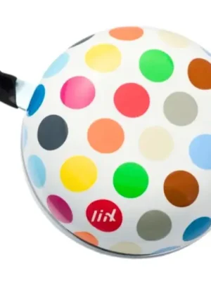 Zvonek na kolo Liix Polka Big Dots Mix White Novinka