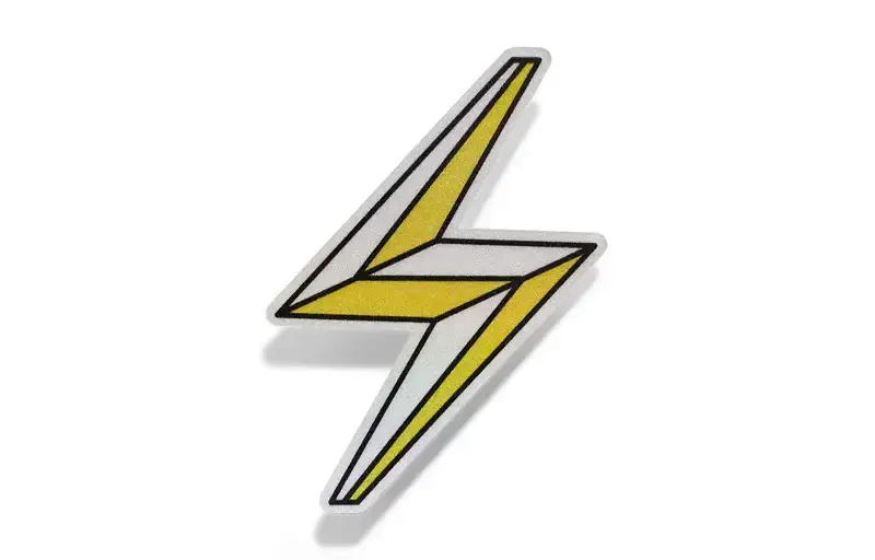 Reflexní samolepka na helmu Thousand, Lighting Bolt Poslední Šance