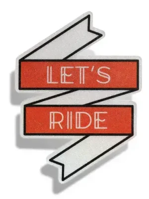 Koupit Online Reflexní samolepka na helmu Thousand, Let´s Ride