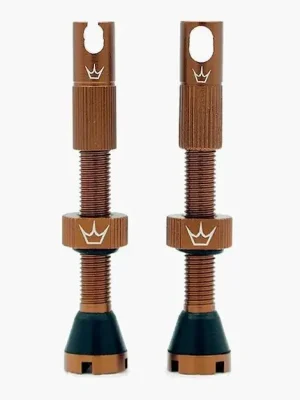 Bezdušové ventilky Peaty´s X Chris King (MK2), 42 mm, Bourbon Vysoce Kvalitní
