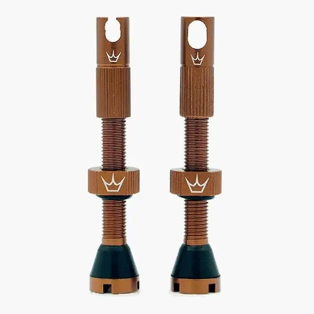 Bezdušové ventilky Peaty´s X Chris King (MK2), 42 mm, Bourbon Vysoce Kvalitní