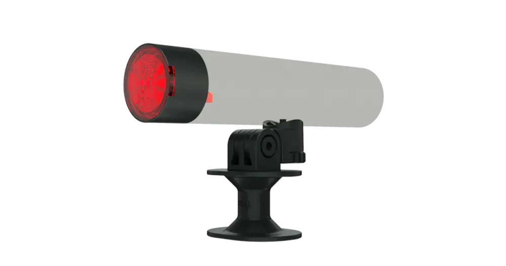 Zadní světlo s držákem na helmu Knog PWR Red Cap Cenově Výhodný