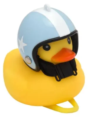 Zvonek na kolo Liix Deko Duck Racing Stripe Blue Akční Nabídka