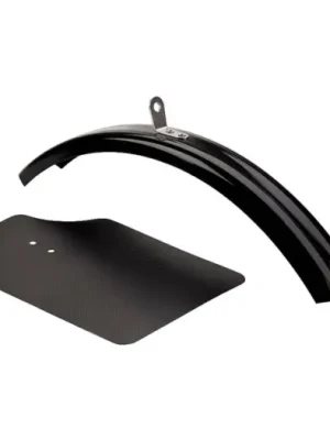 Přední blatník se zástěrkou Brompton Front Mudguard Blade & Flap, Black Novinka
