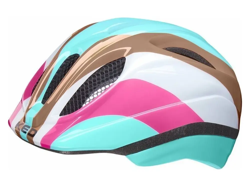 Přilba KED Meggy II Trend rainbow retro blue Originální