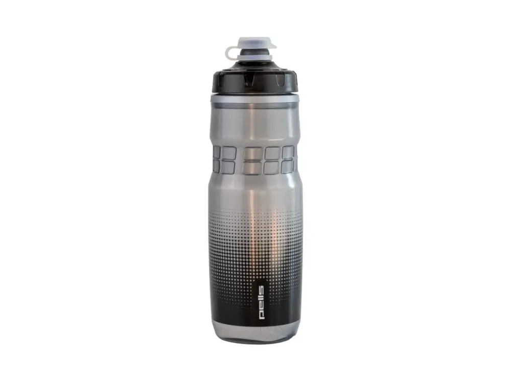 Thermo bottle PELLS Teneo 620 ml Black Fade/Grey Clear Poslední Šance