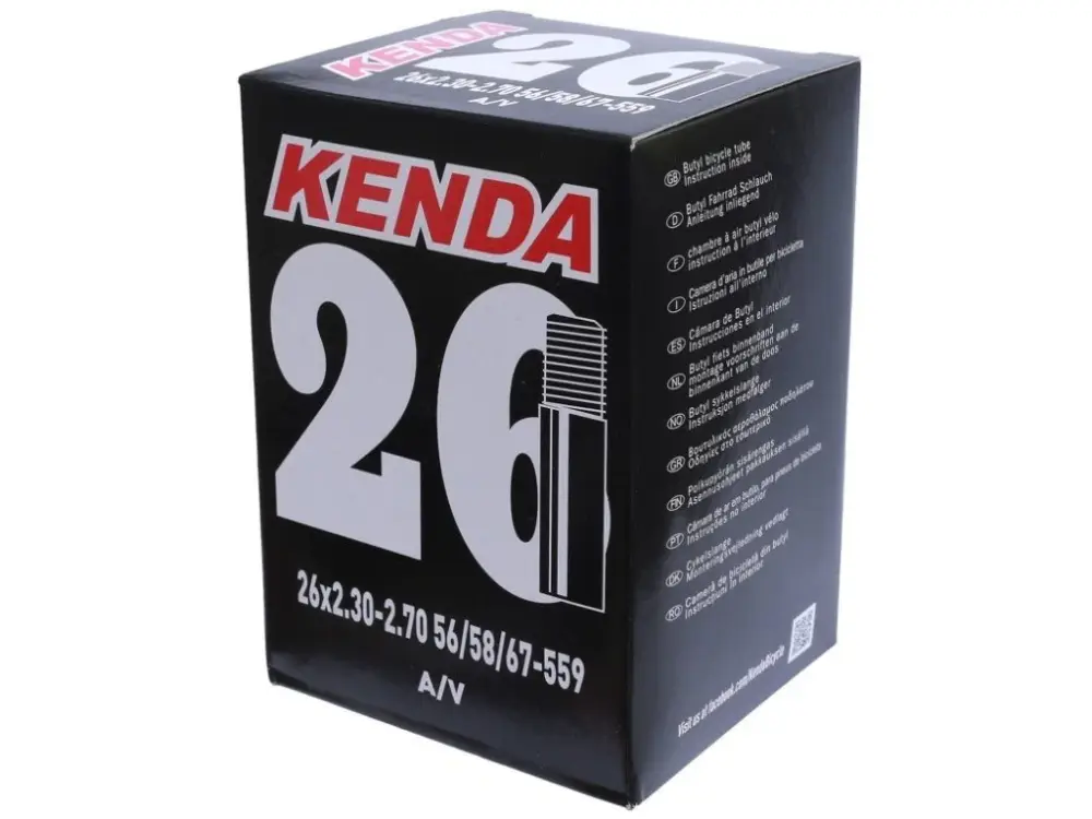 duše KENDA 26x2,3-2,7 (56/58/67-559) AV 35 mm Cenový Hit
