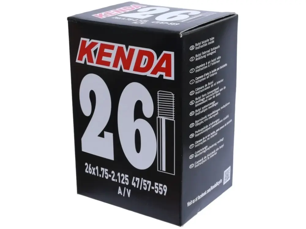 duše KENDA 26x1,75-2,125 (47/57-559) AV 35 mm Levný