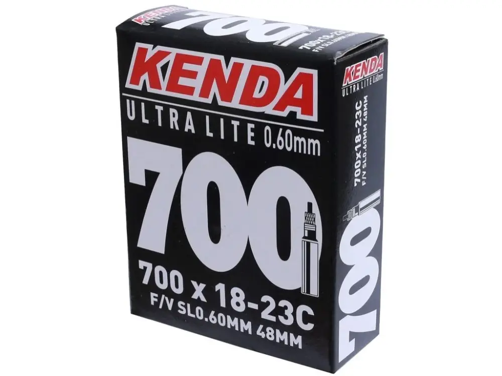 Autentický duše KENDA 700x18/25C (18/25-622/630) FV 48 mm Ultralite