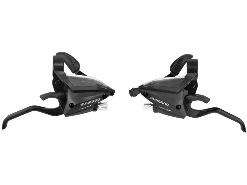 Sleva řazení SHIMANO Altus ST-EF500-7L 3x7 speed, pár,černé, v krabičce