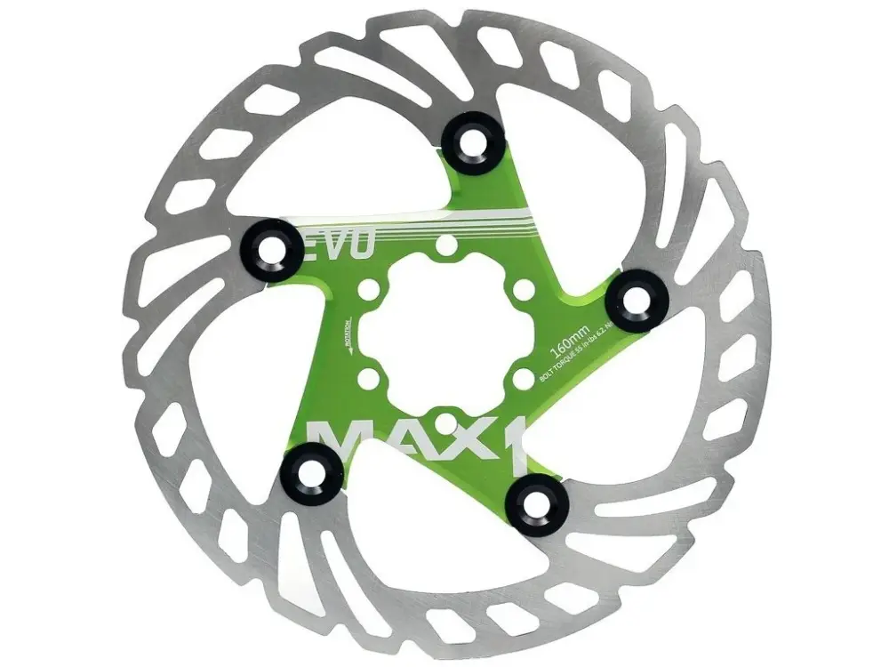 brzdový kotouč MAX1 Evo 160 mm zelený Rychlé Dodání