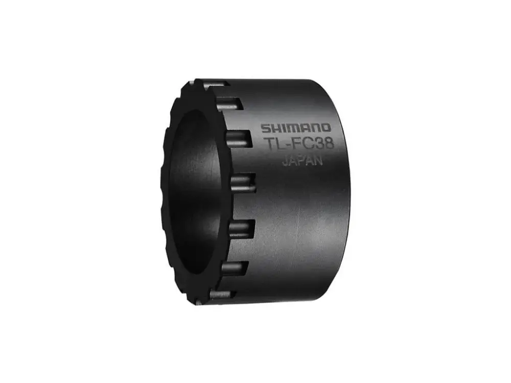 Ověřený stahovák SHIMANO TL-FC38 pro demontáž převodníku motoru STePS DU-E6000/E6001/E6010/E6050