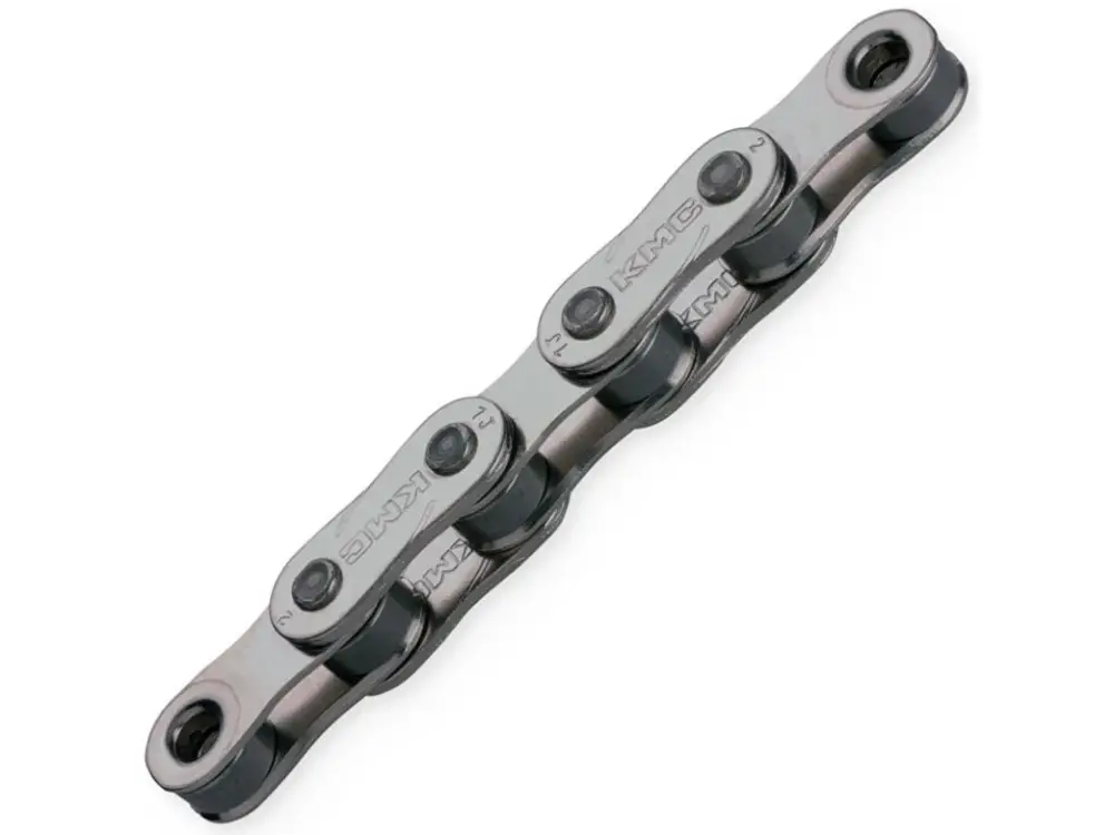 Speciální Cena Řetěz KMC Z1 eHX E-bike EPT, šedý v krabičce 128 čl. narrow, vnitřní šířka 4,6 mm