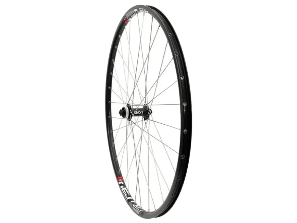 Akční Nabídka zapletené kolo 27,5" MAX1 Disc Center lock přední černé/stříbrné