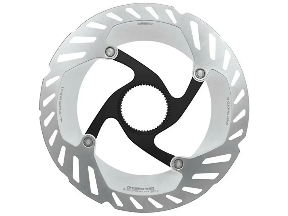 Aktuální brzdový kotouč SHIMANO RT-CL800 160mm Center lock, Ice technologies, v krabičce