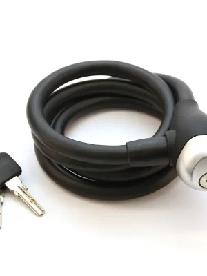 Doprava Zdarma Zámek 1200/ 12 spirála QT Cycle Tech silikon černý