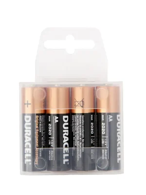 Dokud Zásoby Vydrží Baterie tužková AA LR6 Alkalika Duracell blistr 4 ks