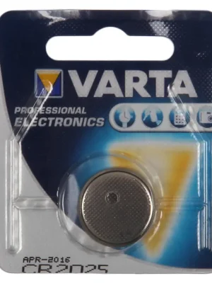 Baterie knoflíková CR 2025 Lithium Varta blistr 1 ks Novinka