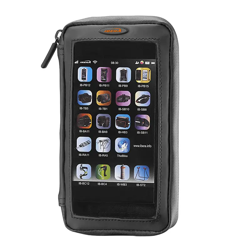 Pouzdro na řidítka s peněženkou Ibera IB-PB23 - Smartphone 5,0 - 5,8"+Q5 Rychlé Dodání