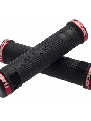 Gripy BMX ODI Box Hex Lock-On Bonus Pack Black/Red Ověřený