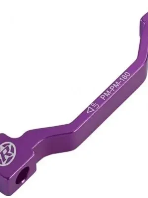 Značkový Adaptér přední/zadní brzdy Reverse PM-PM 180 mm Purple