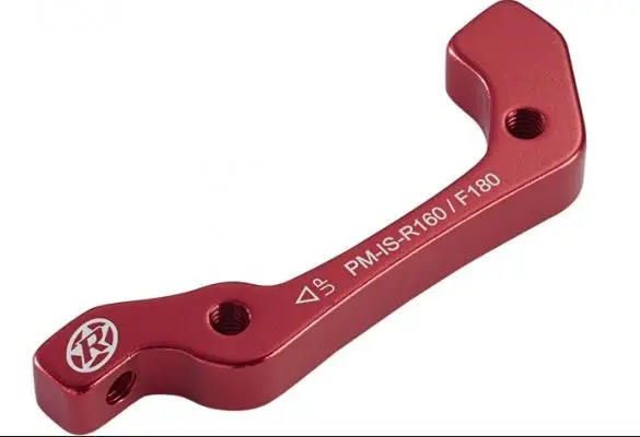 Nová Kolekce Adaptér přední brzdy Reverse IS-PM 180 mm (přední) 160mm (zadní) Red