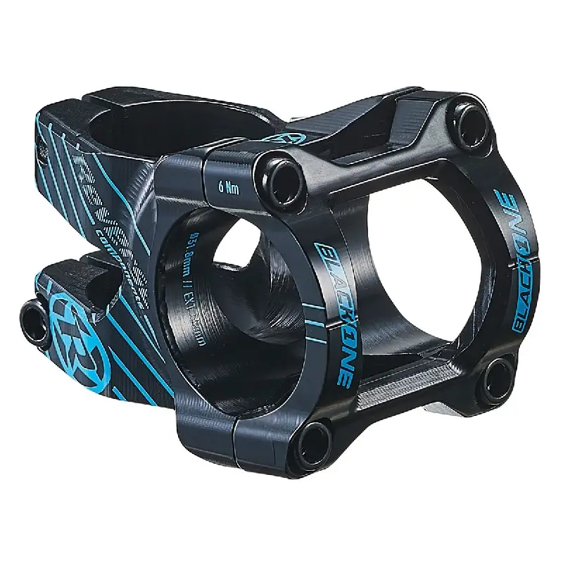 Představec Reverse Black One D-2 35 mm / 31,8 mm Black / Light Blue + čepička, šroub Pouze Dnes