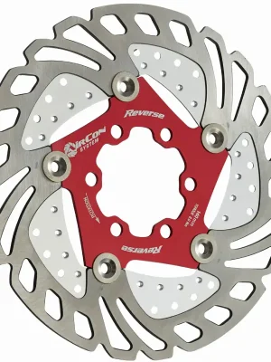 Brzdový kotouč 140 mm, 6 děr, Reverse AirCon, Red Originální