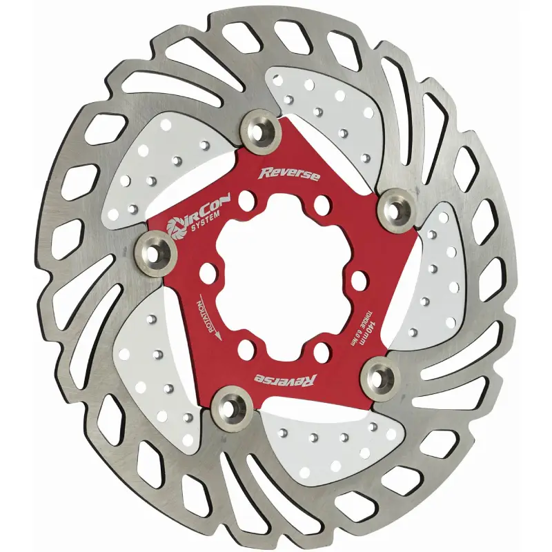 Brzdový kotouč 140 mm, 6 děr, Reverse AirCon, Red Originální