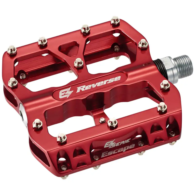 Pedály Reverse E-Escape zesílené tělo Red Must-Have