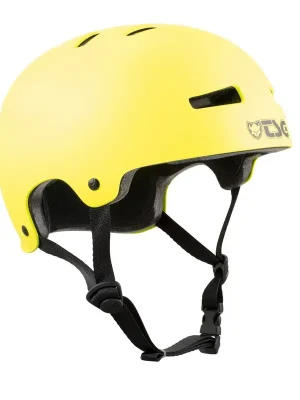 Víkendová Akce Přilba TSG Evolution Solid Color satin acid yellow, S/M