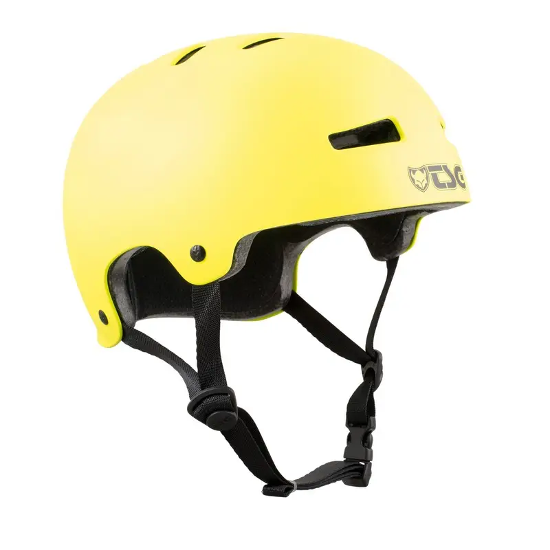 Víkendová Akce Přilba TSG Evolution Solid Color satin acid yellow, S/M